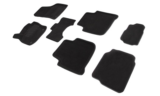 Tufted floor mats