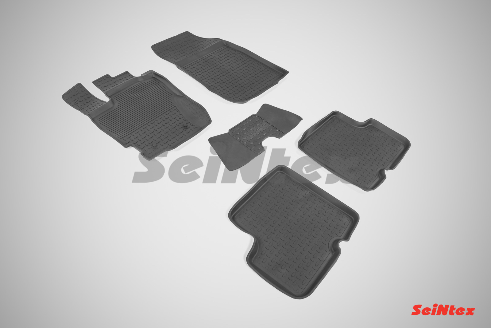 Резиновые коврики с высоким бортом для Renault Duster 2015-2021
